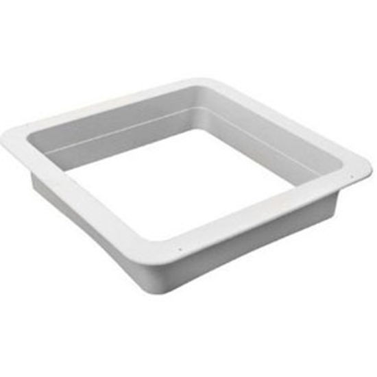 Picture of Ventline  Birch White 3-1/8" Deep for 14"x14" Opening Radius Roof Vent Garnish VA0445-27 91-2914                             