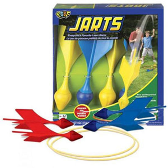 Picture of Poof-Slinky Ideal (R) 2-4 Players Jarts Lawn Darts Outdoor Game For Ages 8 And Up 0X0780BL 92-8731                           