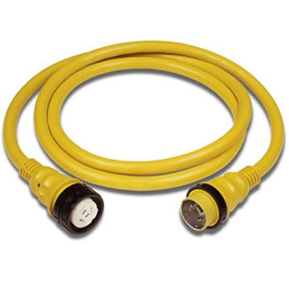Picture of Marinco  50' L 50A Yellow Power Cord 6152SPPRV-50 93-9013                                                                    