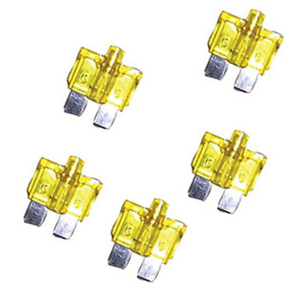 Picture of Battery Doctor  5-Pack ATO Blade Fuse Assortment 24400 94-0653                                                               