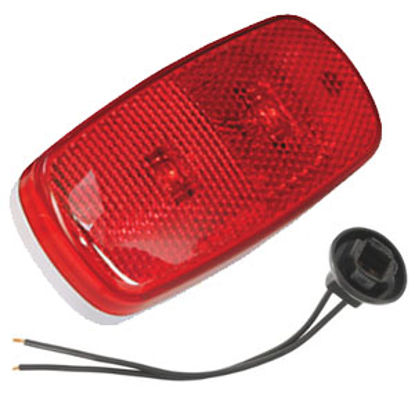 Picture of Bargman  Red Clearance Light w/ Pigtail 47-59-401 94-0803                                                                    