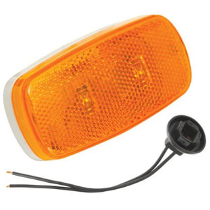 Picture of Bargman  Amber Clearance Light w/ Pigtail 47-59-402 94-0822                                                                  