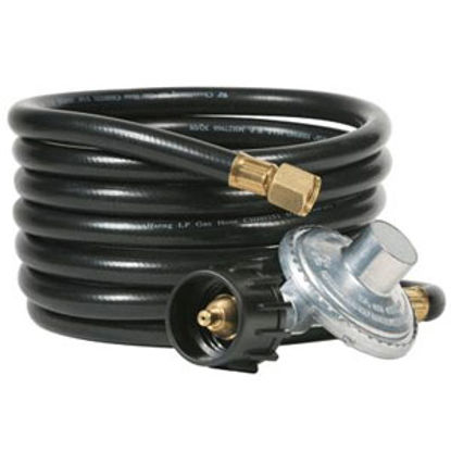 Picture of Camco Olympian Heaters 12'LP Hose w/ Regulator 57721 94-3472                                                                 
