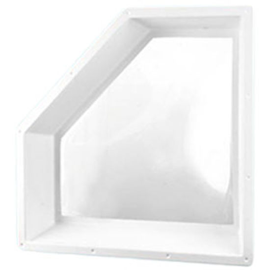 Picture of Specialty Recreation  5"H Bubble Dome Neo Angle White PC Skylight w/30" X 13.5" Flange NN2810 94-4063                        