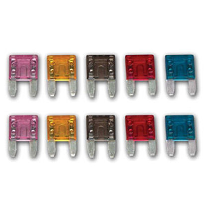 Picture of Battery Doctor  20-Pack LED Mini Blade Fuse Assortment 24103 95-4570                                                         