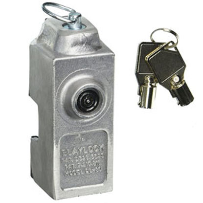 Picture of Blaylock  Aluminum Trailer Cargo Door Lock w/2 Keys DL-80 99-0245                                                            