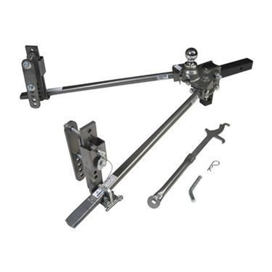 Picture of Husky Towing Center Line TS 800-1200 Lb Round Bar Weight Distribution Hitch w/Shank & 2-5/16" Ball 32218 14-1266